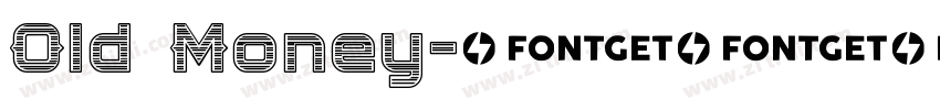 Old Money字体转换